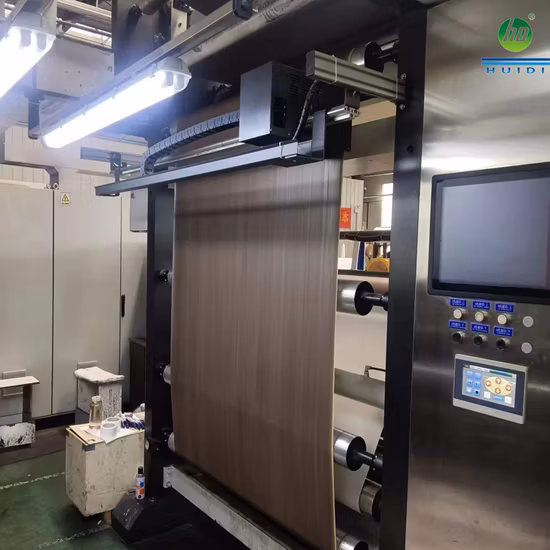 Films décoratifs laminés pour meubles, impression de papier imprégné de mélamine, fabriqués en Chine