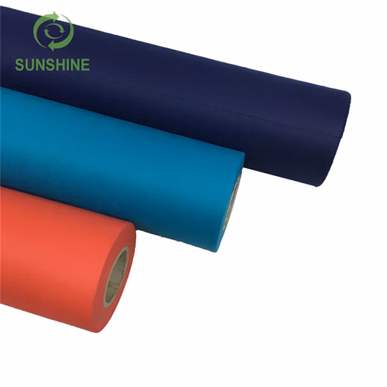 Petit pain imperméable de textile tissé de Spunbond de TNT 100%polypropylène de catégorie comestible non