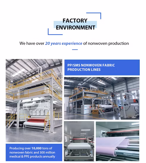 Customized Width and Grams Spunbond Polypropylene Spunlace Nonwoven PP Non Woven Fabric